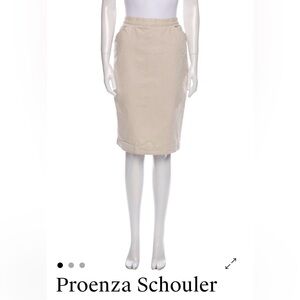 Proenza Schouler cotton skirt